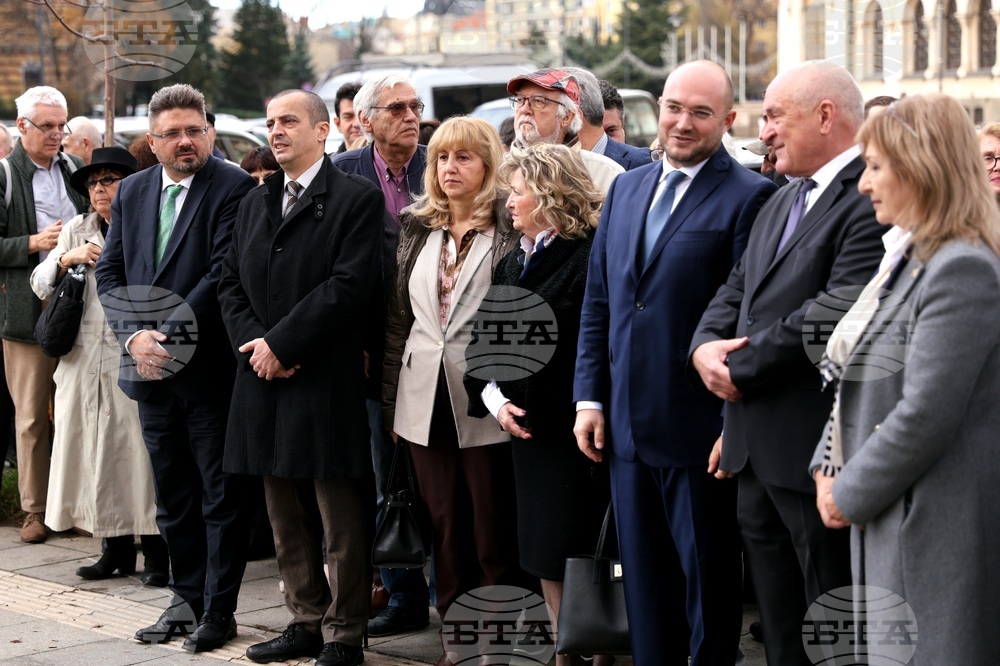 Захарий Стоянов- паметник - откриване