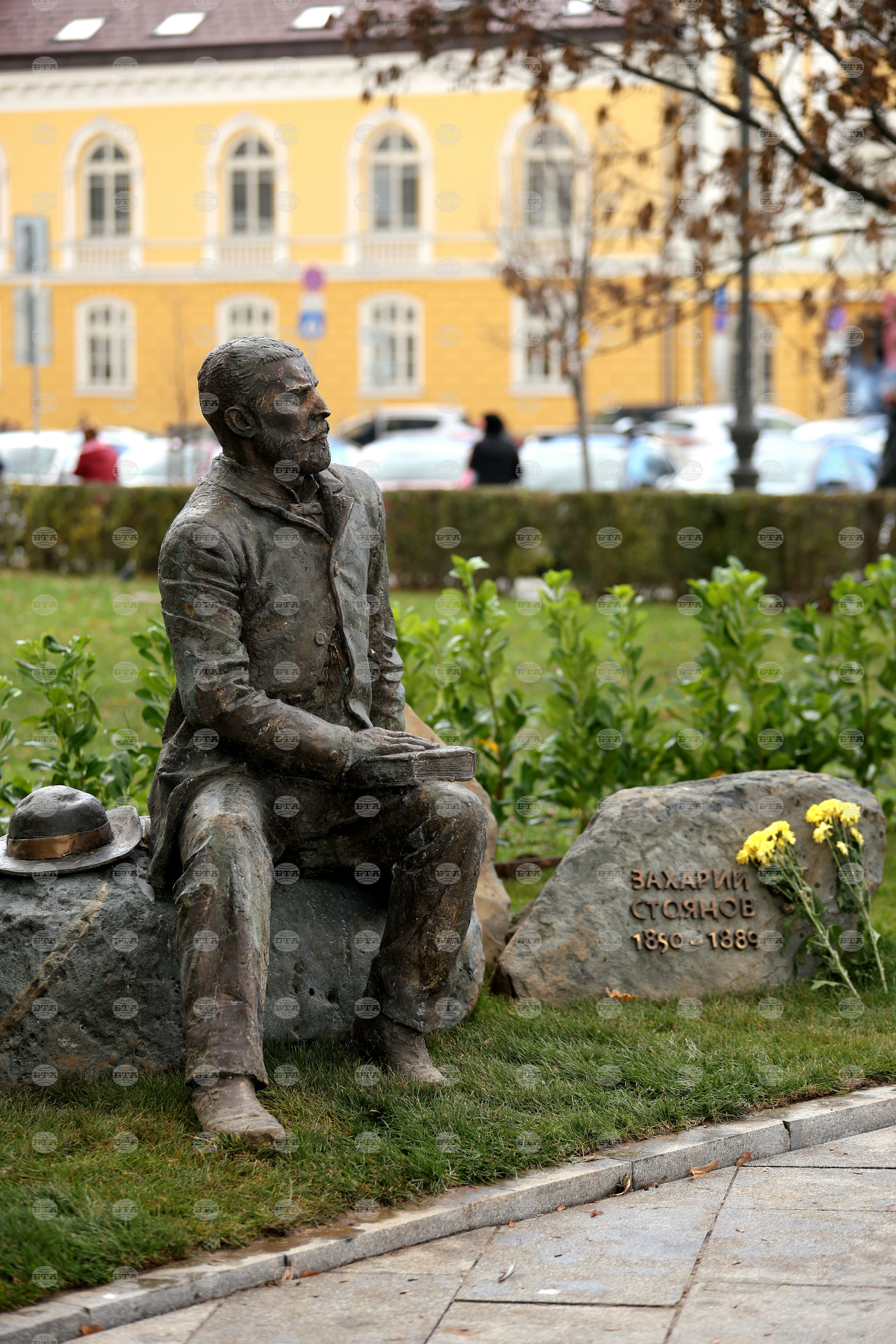 Захарий Стоянов- паметник - откриване