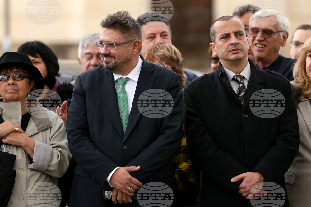 Захарий Стоянов- паметник - откриване