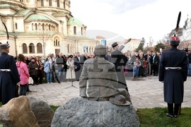 Захарий Стоянов- паметник - откриване