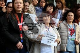 Бургас - НОИ - протест