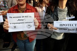 Бургас - НОИ - протест