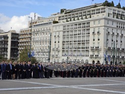 Гърция - Атина - Ден на въоръжените сили - церемония