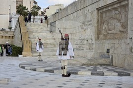Гърция - Атина - Ден на въоръжените сили - церемония