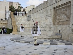 Гърция - Атина - Ден на въоръжените сили - церемония