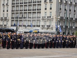 Гърция - Атина - Ден на въоръжените сили - церемония