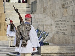 Гърция - Атина - Ден на въоръжените сили - церемония