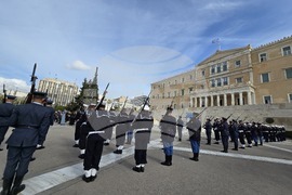 Гърция - Атина - Ден на въоръжените сили - церемония