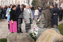 Захарий Стоянов- паметник - откриване