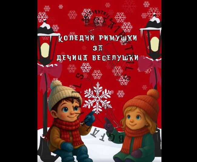 Учители и ученици от училище „Иван Вазов“ в Престън и Ланкастър създадоха дигитална книжка под надслов „Коледни римушки за дечица веселушки“