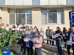 Добрич - НОИ- протест