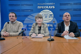 Национален пресклуб на БТА Шумен - пресконференция - общински съветници от ГЕРБ