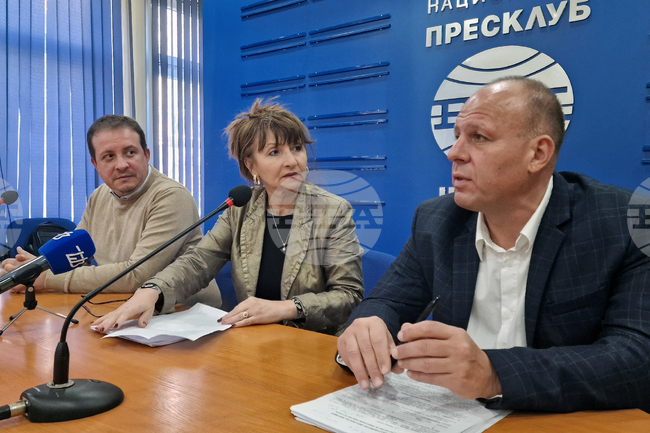 Национален пресклуб на БТА Шумен - пресконференция - общински съветници от ГЕРБ