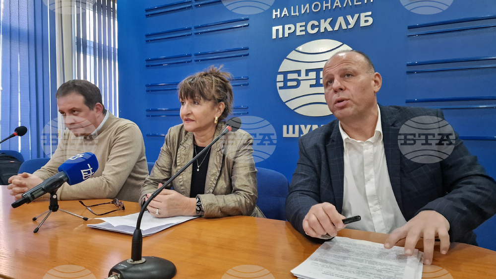 Национален пресклуб на БТА Шумен - пресконференция - общински съветници от ГЕРБ