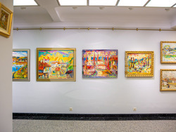 Галерия „Михаил Камберов“ откри своята традиционна празнична изложба, посветена на рождения ден на големия български художник.