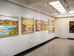 Галерия „Михаил Камберов“ откри своята традиционна празнична изложба, посветена на рождения ден на големия български художник.