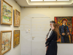 Галерия „Михаил Камберов“ откри своята традиционна празнична изложба, посветена на рождения ден на големия български художник.