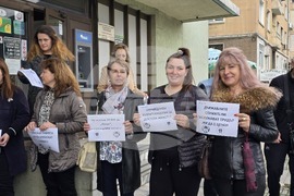 Сливен - Национален осигурителен институт (НОИ) - протест