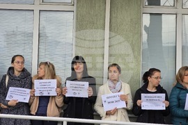 Сливен - Национален осигурителен институт (НОИ) - протест