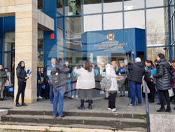 Враца - НОИ - служители - протест