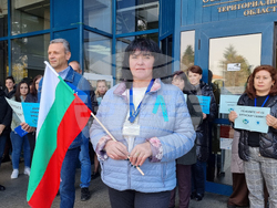 Враца - НОИ - служители - протест