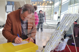 Стара Загора - „100 години опера в Стара Загора“ - пощенска марка - валидирана