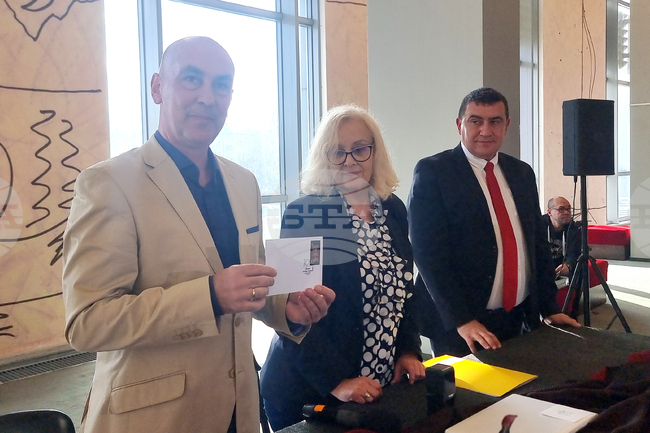 Стара Загора - „100 години опера в Стара Загора“ - пощенска марка - валидирана