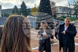 Шумен - коледно-новогодишна украса - представяне