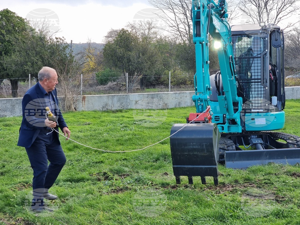 Село Мамарчево - нов социален комплекс - първа копка