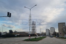 Търговище - коледна украса