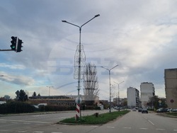 Търговище - коледна украса