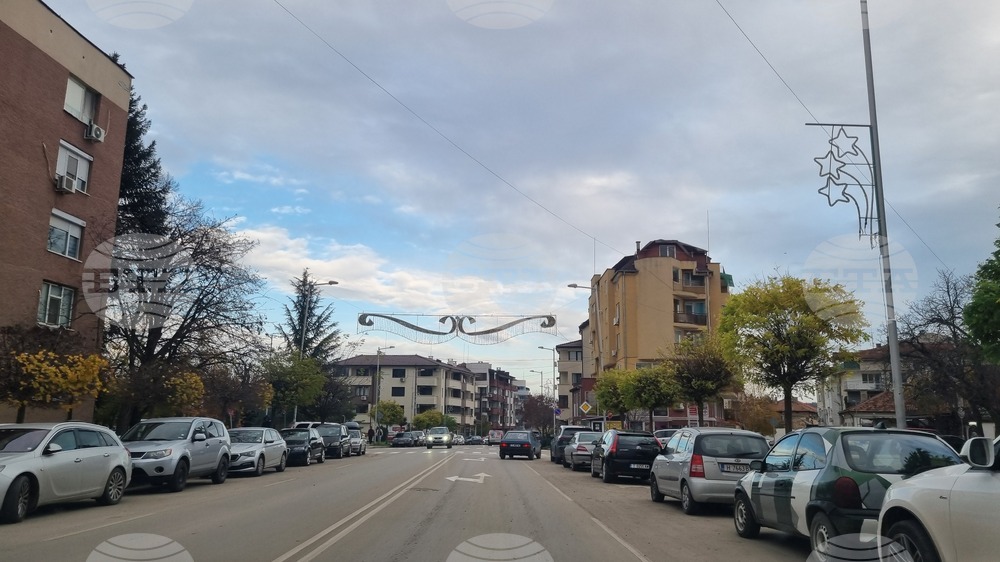 Търговище - коледна украса