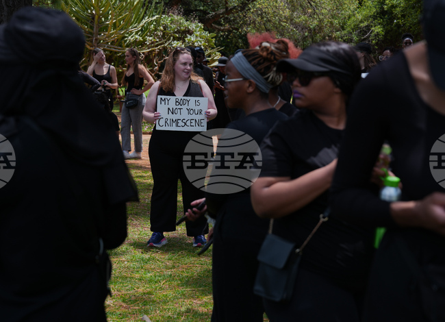 South Africa-G20-Women's Protest