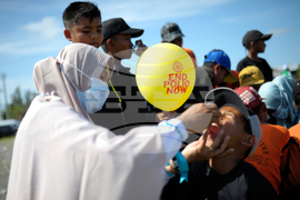 Indonesia WHO Polio