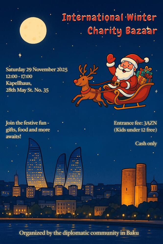 Българското посолство в Баку ще организира коледен благотворителен базар на 29 ноември
