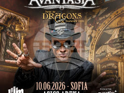 Германската група Avantasia ще има своя първи концерт в София на 10 юни 2026 г. в Asics Arena, визия –  Bulgarian Live Music