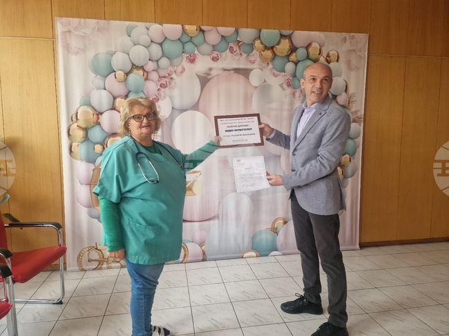 Смолянчанин дари видеоларингоскоп на Неонатологичното отделение в МБАЛ – Смолян