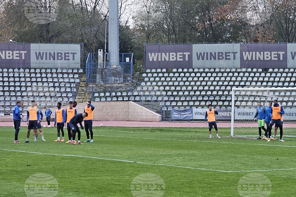 Русе - футбол - Дунав - тренировка