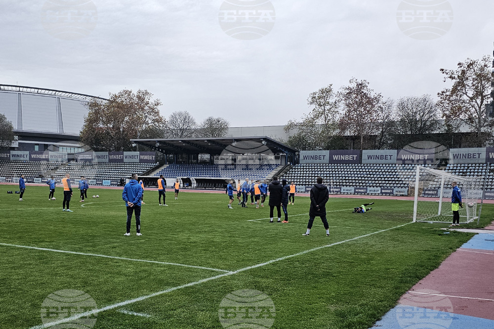 Русе - футбол - Дунав - тренировка