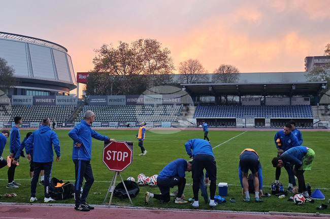 Русе - футбол - Дунав - тренировка