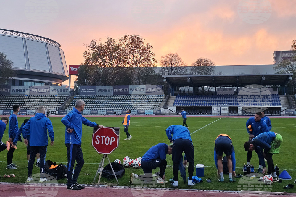 Русе - футбол - Дунав - тренировка