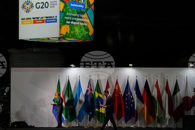 Световни лидери пристигнаха в Йоханесбург за срещата на Г-20, която започва утре