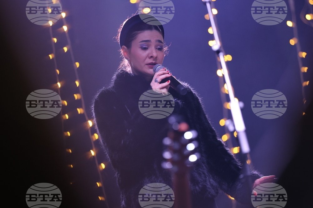 Благоевград - коледни светлини - запалване