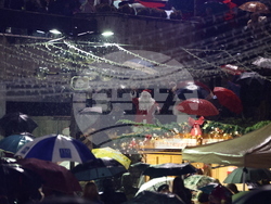 Благоевград - коледни светлини - запалване