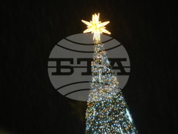 Благоевград - коледни светлини - запалване