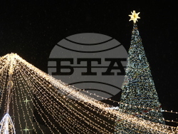 Благоевград - коледни светлини - запалване