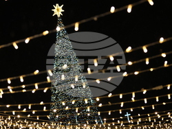 Благоевград - коледни светлини - запалване