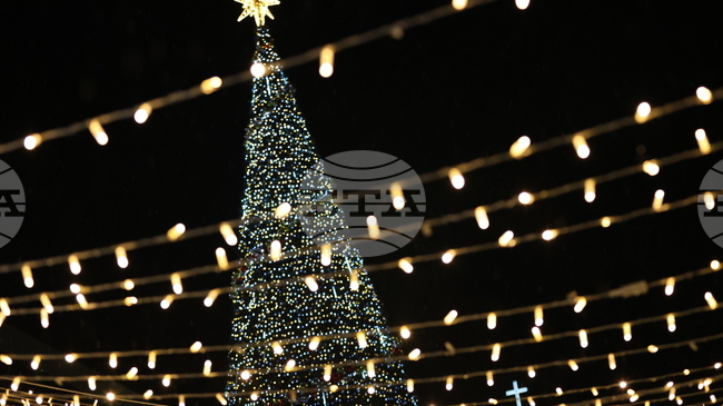 Да запалим в сърцата коледната светлина, каза при грейването на празничната украса кметът на Благоевград