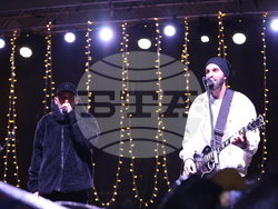 Благоевград - коледни светлини - запалване