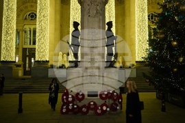 Britain Daily Life Holiday Lights